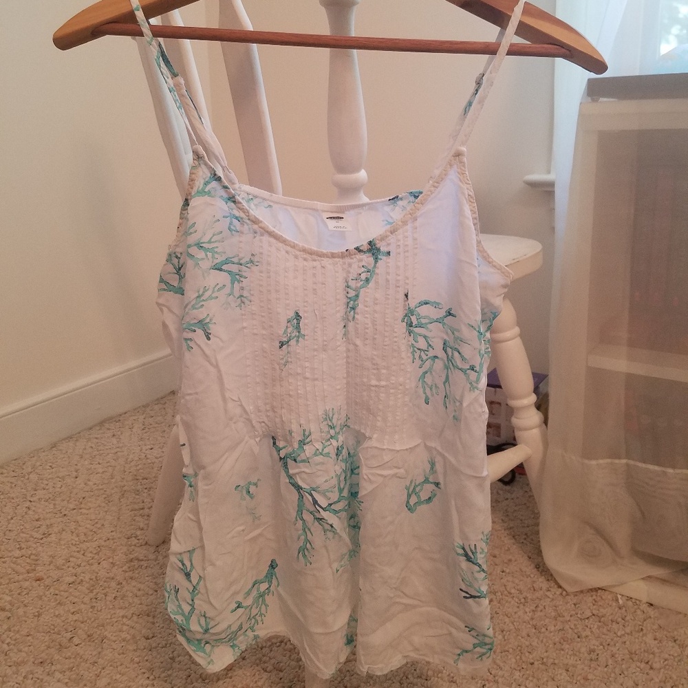 Old Navy Flowy Coral Tanktop